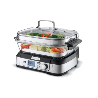 【Cuisinart 美膳雅】6L數位式美味蒸鮮鍋(STM-2000TW)