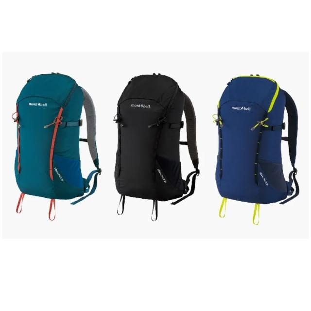 【mont bell】Denali Pack 登山健行背包 25L 三色(1133127BK黑色 DKMA汽油藍 IND靛藍)