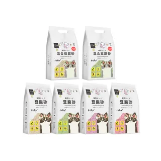 【RoLife簡約生活】天然環保豆腐貓砂/益生菌混合款豆腐砂6L-8包組