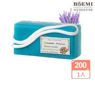 【BOEMI】花吻萃戀普羅旺斯薰衣草植萃皂200g(來自捷克頂級植萃保養潤膚手工香皂禮盒)