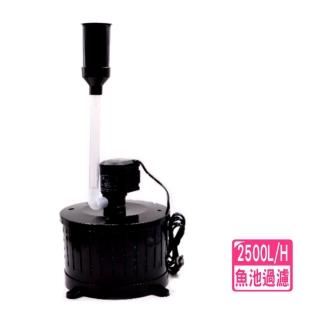 【APOLLO】臺製阿波羅魚池噴泉過濾器小型庭園造景魚池用相思燈(池塘過濾器110V)