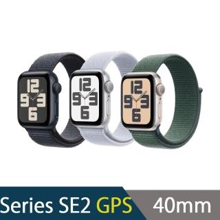 【Apple】Apple Watch SE GPS(40mm/運動型錶環)