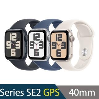 【Apple】Apple Watch SE GPS(40mm/運動型錶帶)