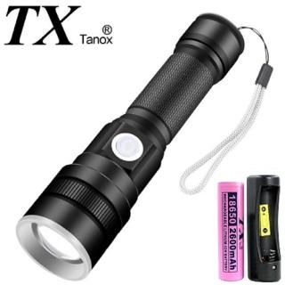 【TX 特林】XHP-50 LED強亮USB充電手電筒(T-F25-P50)