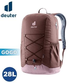 【deuter】28L GOGO休閒旅遊背包《葡萄乾》3813224/雙肩後背包/登山包(悠遊山水+)