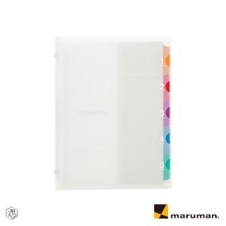 【Maruman】5CHART 20孔夾A5/透明(原廠正貨)