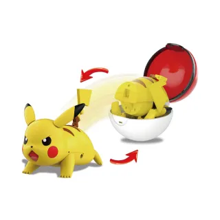 【ToysRUs 玩具反斗城】Pokemon 寶可夢變形系列-趴姿皮卡丘(兒童 玩具 公仔 模型 神奇寶貝)