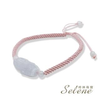 【Selene】冰種翡翠貔貅手環(A貨翡翠)