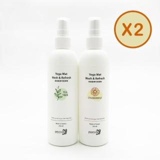 【INEXTION】Mat Wash 瑜珈墊專用清潔劑 - 2入(茶樹x1 + 洋甘菊x1)