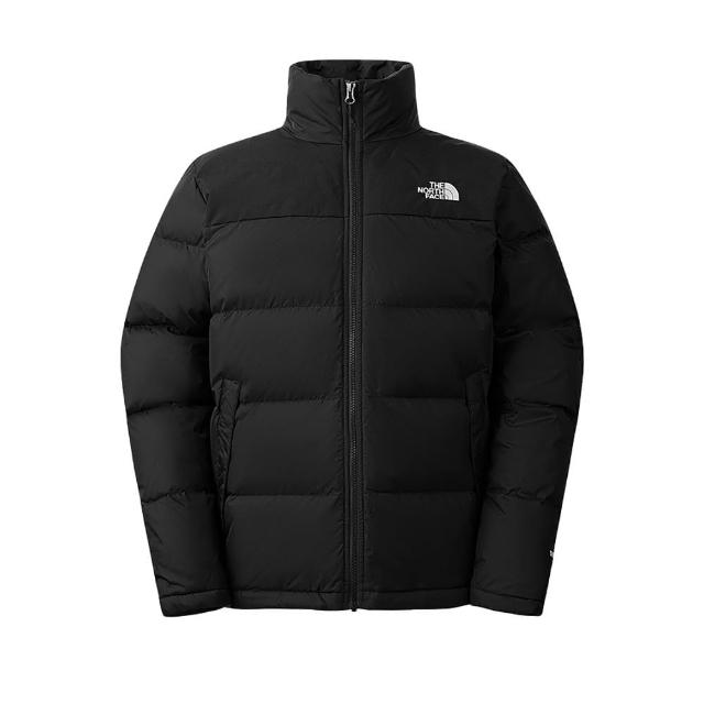 【The North Face】TNF DWR防潑水立領羽絨外套M MTN LIFESTYLE DOWN JACKET-AP 男 黑(NF0A88R54H0)