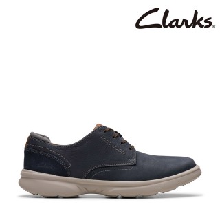 【Clarks】男鞋 Bradley Plain 日常穿搭素面輕量休閒鞋(CLM79374C)