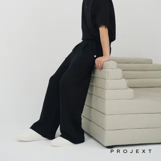 【PROJEXT】莫代爾柔膚感空氣長寬褲 親膚/裸感舒適/休閒褲/長褲(兩色 Tenderism Trousers)