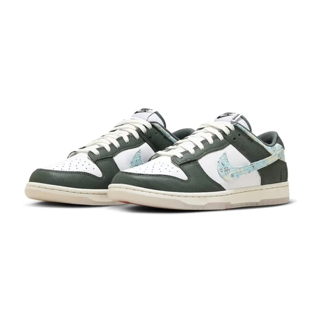 NIKE 耐吉 Dunk Low Retro 男 休閒鞋 運動 經典 低筒 流行 穿搭 火球 墨綠 HF5693-141