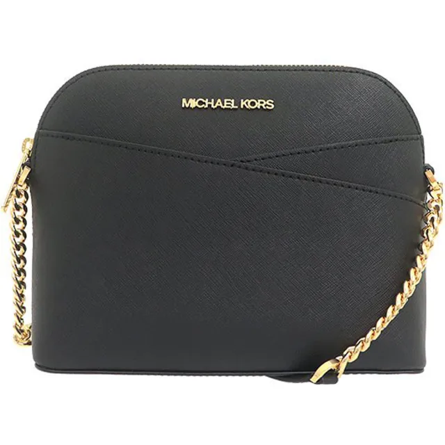 【Michael Kors】皮革/PVC滿版LOGO口袋斜背貝殼包/方塊/圓餅包(12色)