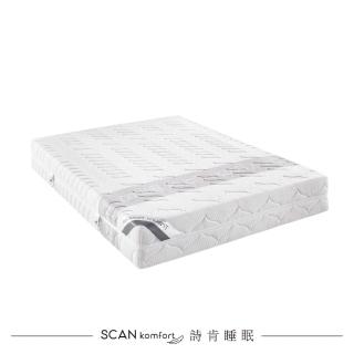 【FRANKEN 法蘭克名床】TRAUM BETTEN 雙人加大6尺床墊(德國原裝進口)