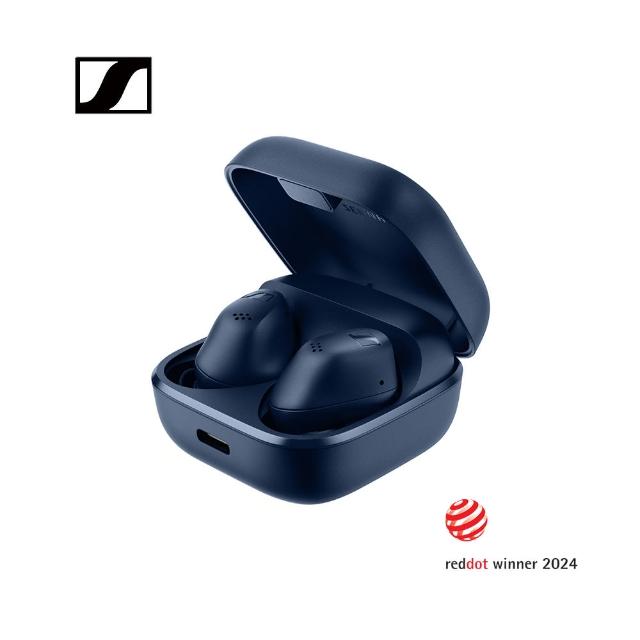 【SENNHEISER 森海塞爾】ACCENTUM True Wireless 降噪真無線藍牙耳機 藍色(網路限定款)