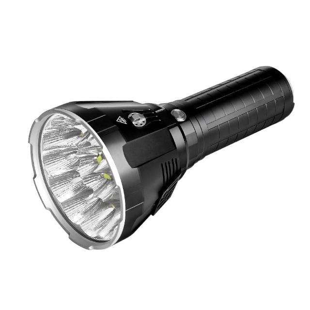 【IMALENT】電筒王 MS18(加贈收納包_ 10萬流明 最遠射程1350米 強光手電筒 戶外探照搜救燈 泛光兼遠射)