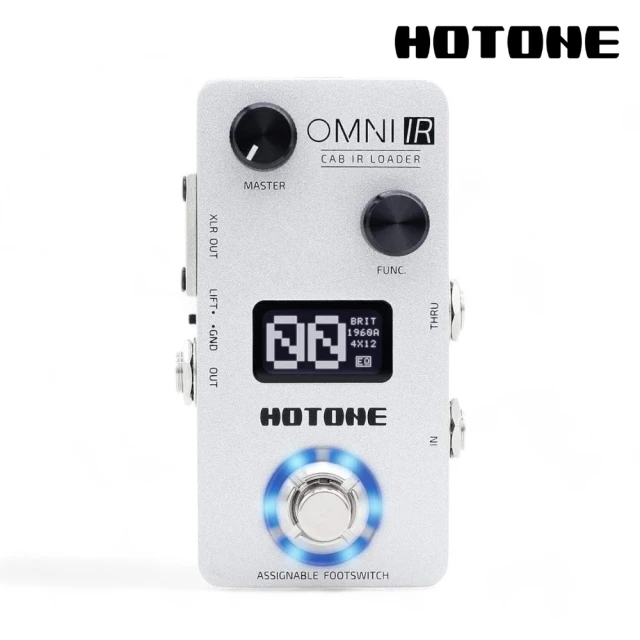 HOTONE 創造音色靈感 音箱模擬效果器／Omni IR OMP-6(OMP6 貝斯音箱 吉他 綜合效果器 綜效 箱體模擬)