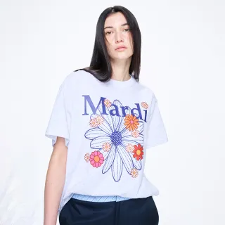 【MARDI MERCREDI】印花短TEE 麻花色 經典小雛菊 繽紛藍花 純棉 TEE TSHIRT FLOWERMARDI BLOSSOM