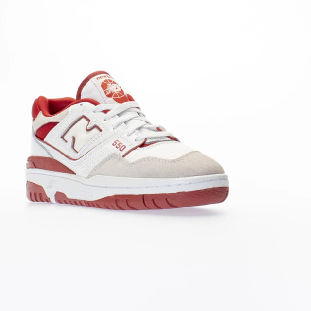 NEW BALANCE 550系列 休閒鞋 男女鞋 橘紅白 穿搭 復古(BB550STF)