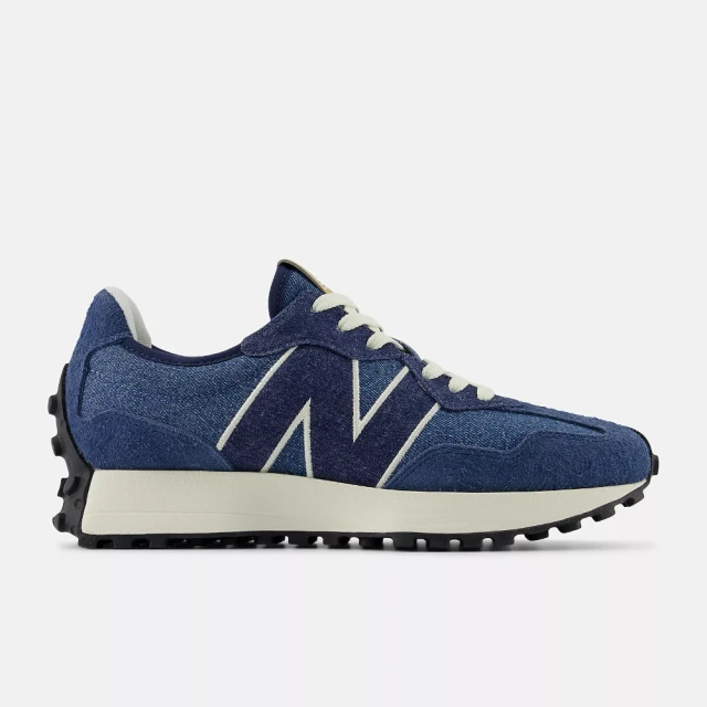 NEW BALANCE NB 休閒鞋 女鞋 運動鞋 麂皮 藍 WS327JA-B楦