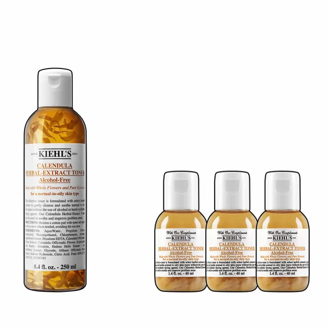 即期品【Kiehl’s 契爾氏】效期:2025/7 官方直營 金盞花植物精華化妝水 250ml(Kiehl’s)