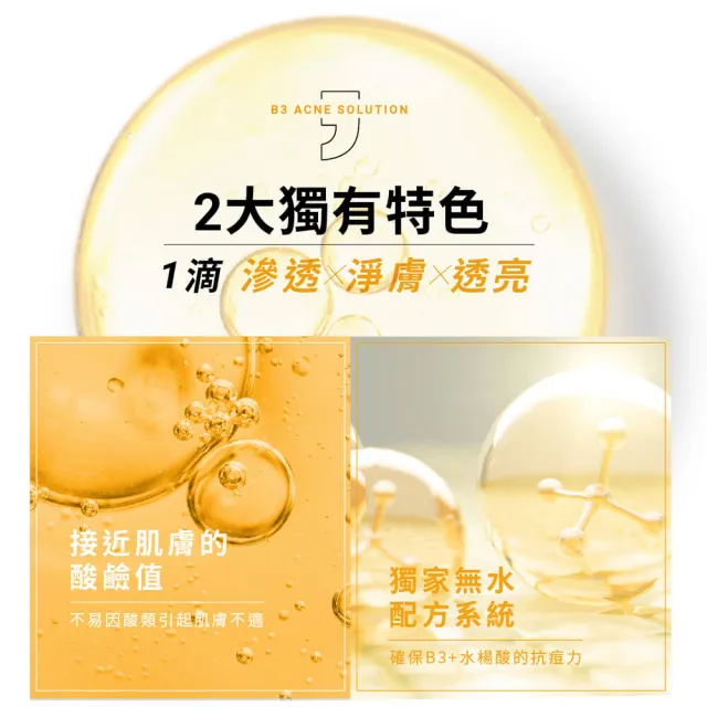 【Dr. May 美博士】B3專業抗痘精華3入組(B3 Acne Solution)