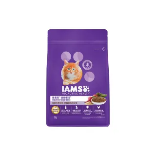 【IAMS愛慕思】健康優活 貓乾糧 1kg 寵物/貓飼料/貓食(幼貓與懷孕母貓營養配方)