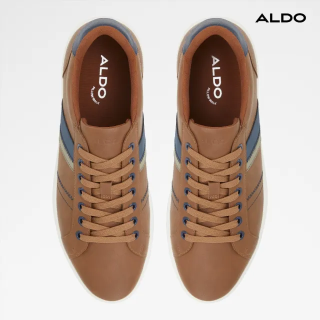 【ALDO】雙11★CITYWALK-舒適簡約撞色休閒鞋-男鞋(棕配藍)