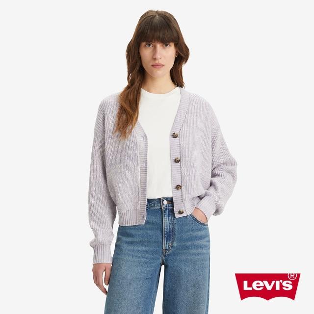 【LEVIS 官方旗艦】女款針織罩衫外套 人氣新品 A8728-0002