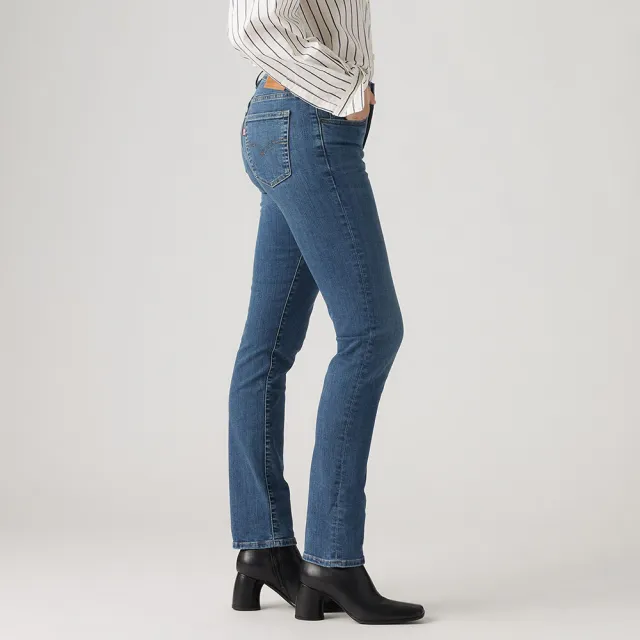 【LEVIS】724 女款高腰直筒丹寧牛仔長褲 熱賣單品 18883-0207
