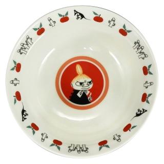【yamaka】moomin 嚕嚕米 典雅精緻系列 陶瓷餐碗 18cm 小不點亞美(餐具雜貨)