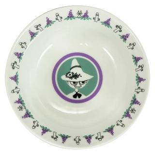 【yamaka】moomin 嚕嚕米 典雅精緻系列 陶瓷餐碗 18cm 阿金(餐具雜貨)