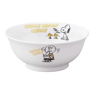 【yamaka】SNOOPY史努比 陶瓷餐碗 18cm 咀嚼(餐具雜貨)