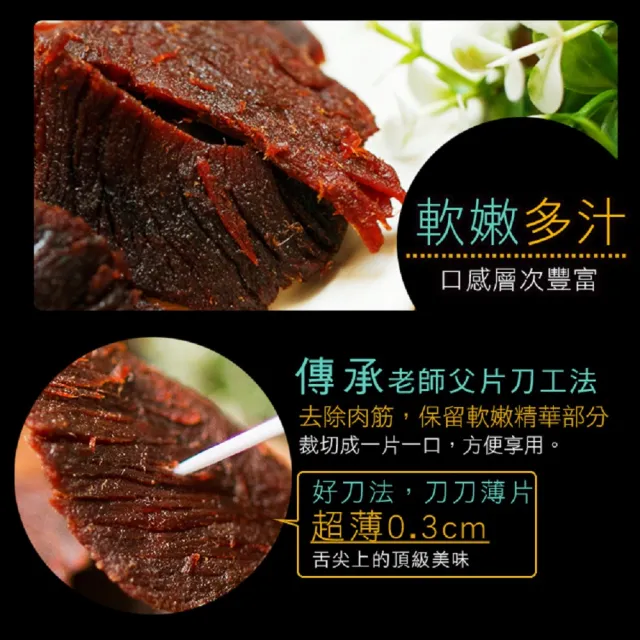 【這一包】頂級牛肉乾x5包(禮盒X1)