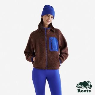 【Roots】Roots女裝- ALTA SHEARLING FLEECE 夾克(咖啡色)