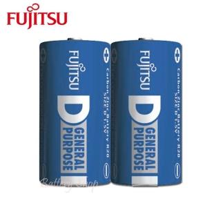 【FUJITSU 富士通】碳鋅1號電池 6顆入 R20 F-GP