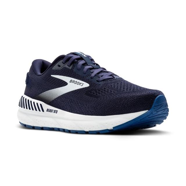 【BROOKS】男鞋 慢跑鞋 避震緩衝象限 Beast GTS 24 超寬楦(1104254E452)