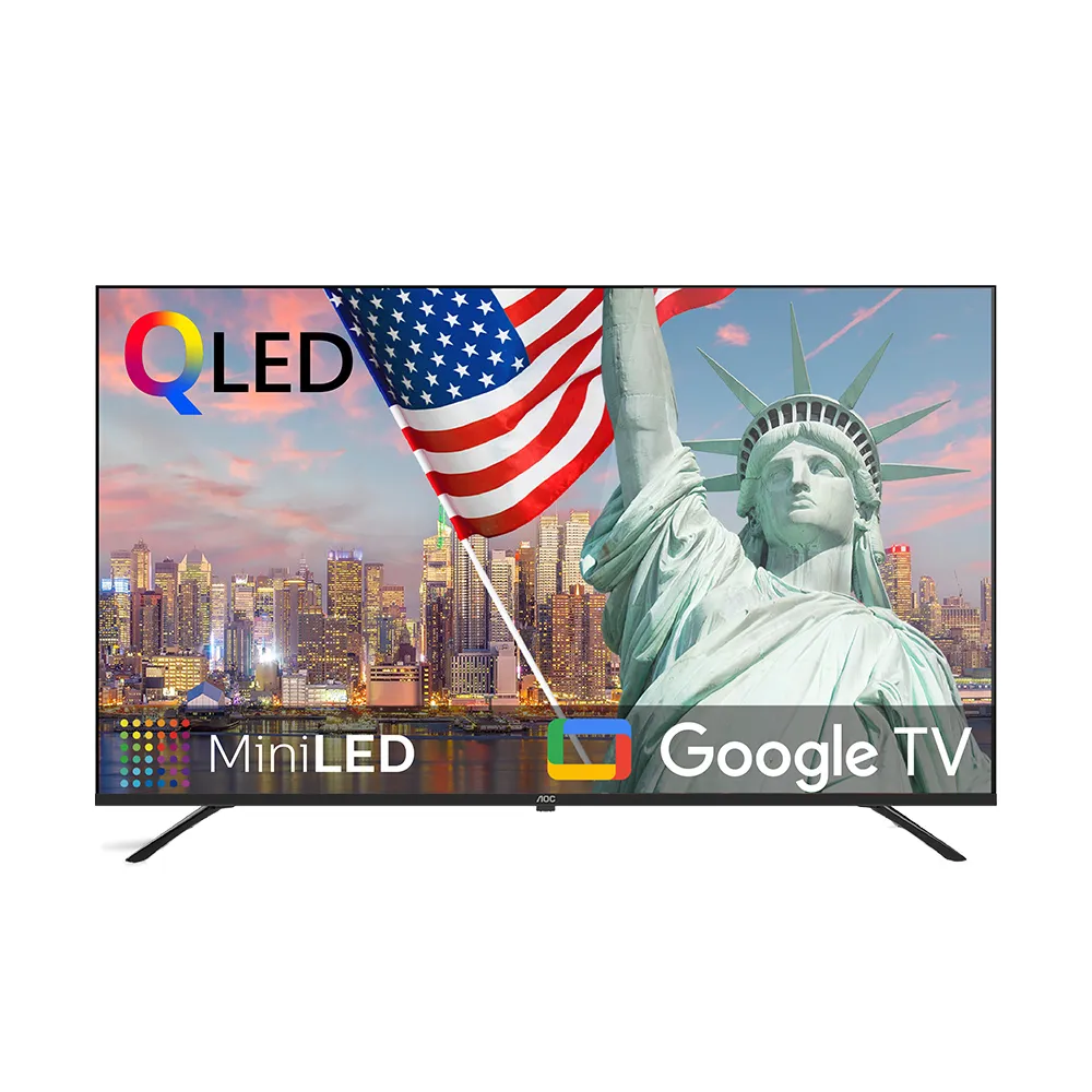 【AOC】55型 4K Mini LED QLED Google TV 量子點智慧顯示器(55U9040)