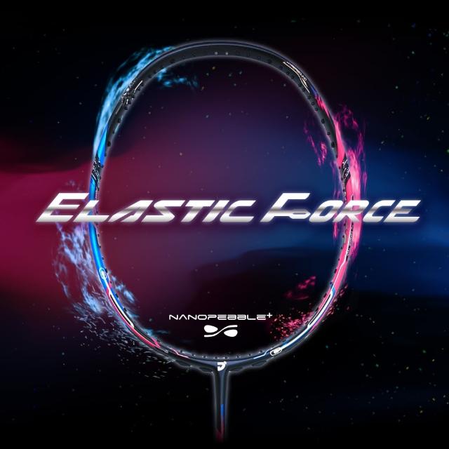 【JNICE 久奈司】選手拍 夜斧9000/ ELASTIC FORCE 9000 進攻型羽球拍-空拍(3U/4U)