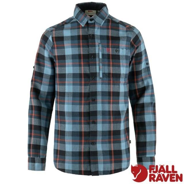 Fjallraven 小狐狸 男 Fjallglim Shirt 長袖保暖襯衫.運動休閒上衣 81380-534-543 靛藍 黎明藍