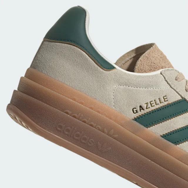 【adidas 愛迪達】GAZELLE BOLD 運動休閒鞋(ID7056 女鞋 ORIGINALS休閒鞋)