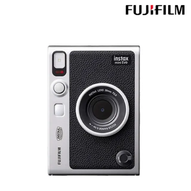 【FUJIFILM 富士】Instax Mini EVO 混合式數位拍立得相機 原廠公司貨(原廠皮套40張底片相冊..豪華組)