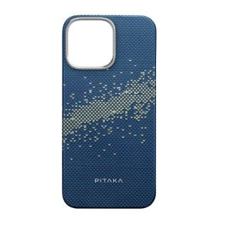 【PITAKA】iPhone16 ProMax 航太纖維磁吸手機殼 山與星河(13g 全球最薄 MagSafe)