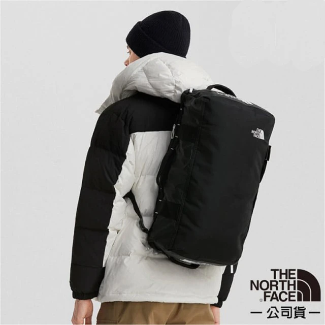 The North Face BASE CAMP VOYAGER DUFFEL 多功能背提兩用行李包32L.大容量雙肩後背包(52RR-KY4 黑)