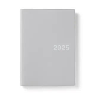 【MUJI 無印良品】月週筆記本/2024年12月開始/灰.A5*