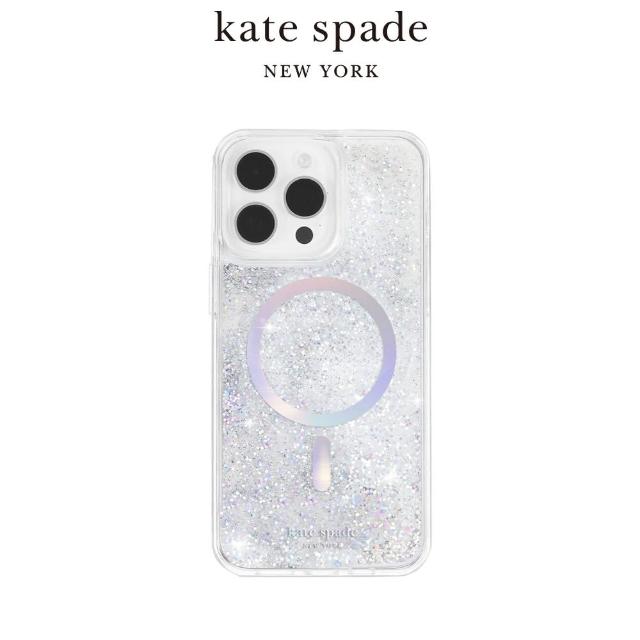 【KATE SPADE】iPhone 16 MagSafe 精品手機殼 流沙殼 經典星沙(流沙殼)