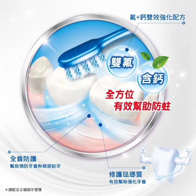 【Colgate 高露潔】清香薄荷牙膏200gX8入(全齒防護/口氣清新)