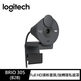 【Logitech 羅技】BRIO 305 商務網路攝影機(石墨灰)