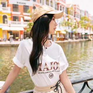 【MAJOR MADE】愛心幸運草母貝鑽項鍊(項鍊/鎖骨鍊/母貝鍊)